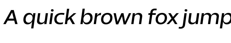 Preview of Breno Medium Italic