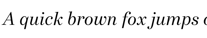 Preview of BressayDisplayW01 Italic