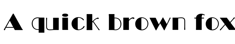 Preview of Broadway Font Regular