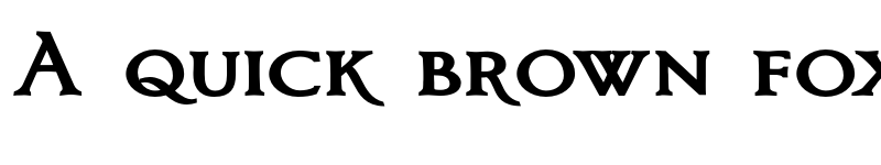 Preview of Bronzetti Small Capitals Bold