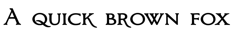 Preview of Bronzetti Small Capitals