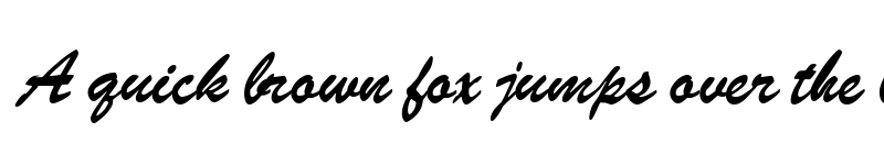 Preview of Brush Script Bold