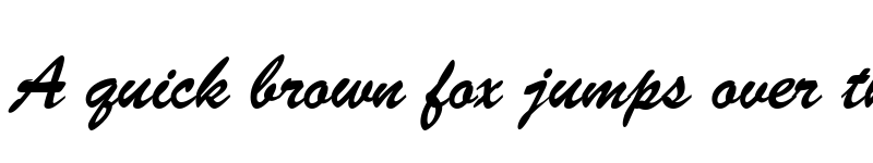 Preview of Brush Script LH Regular