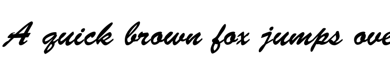 Preview of Brush Script LT Regular