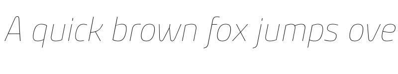 Preview of Bunday Clean Hair Italic