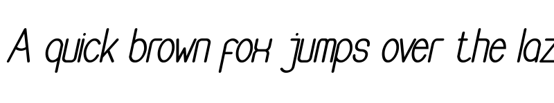 Preview of Buon Umore Bold Italic