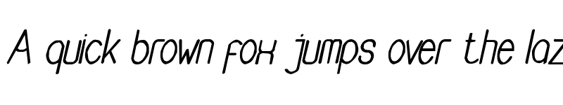 Preview of Buon Umore Rough Bold Italic