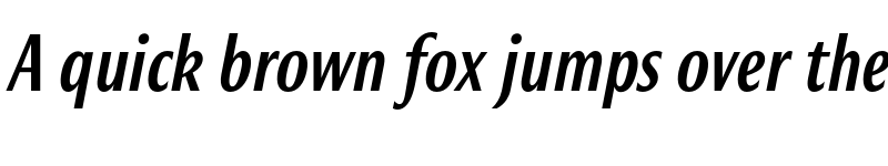 Preview of Bureau Roxy FB Medium Italic