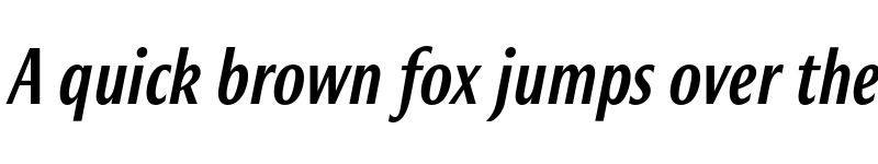 Preview of Bureau Roxy Medium Italic