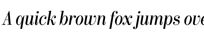 Preview of Bw Pose No 3 Medium Italic