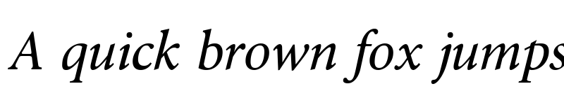 Preview of Byington Italic