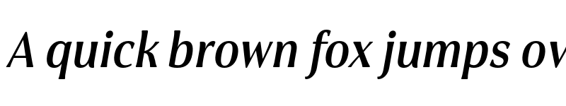 Preview of Cabrito Flare W03 Bold Condensed Italic