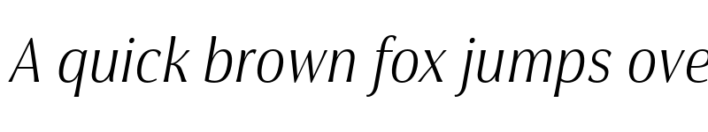 Preview of Cabrito Flare W03 Book Condensed Italic