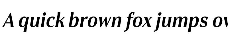 Preview of Cabrito Flare W05 E ExtraBold Condensed Italic