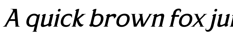 Preview of CALLIMBA Italic