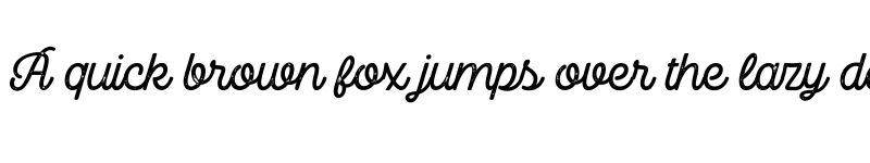 Preview of Camper Print Script 1 Regular