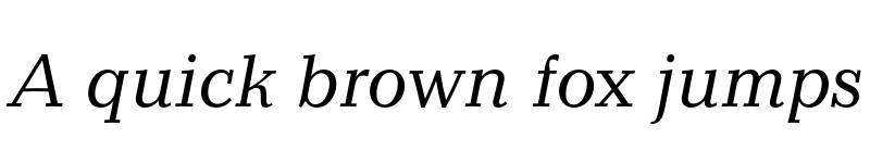 Preview of Candida Italic