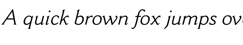 Preview of Cantoria MT Std Italic