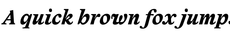 Preview of Capraia Bold Italic