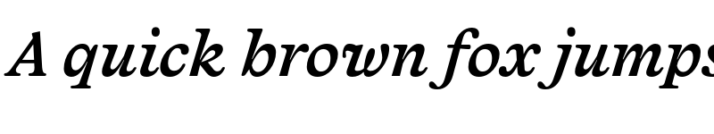 Preview of Capraia Medium Italic