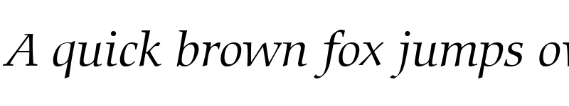 Preview of Carmina Lt BT Light Italic