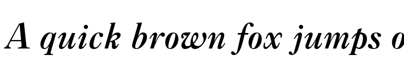 Preview of Caslon 3 Oldstyle Figures Italic