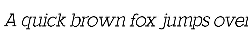 Preview of Cavello Light Italic