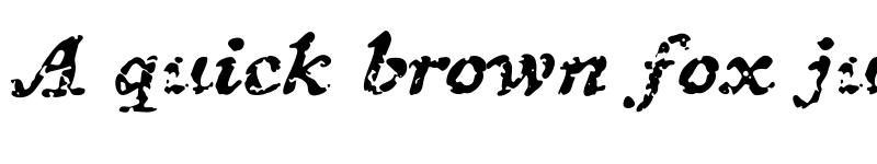 Preview of CCTreasureTroveDecayed Italic