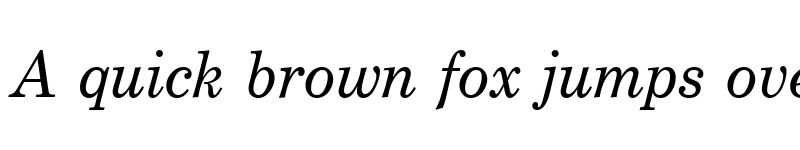 Preview of CenturySchTEE Italic