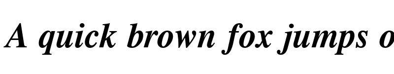 Preview of CG Times Bold Italic