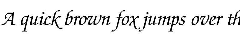 Preview of Chancery Script SSi Italic