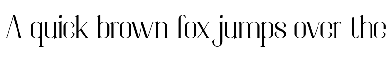 Preview of Changdu Serif Regular