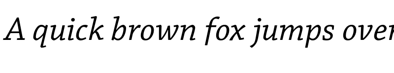 Preview of Chaparral Pro Italic Caption