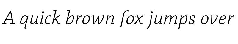 Preview of Chaparral Pro Light Italic Caption