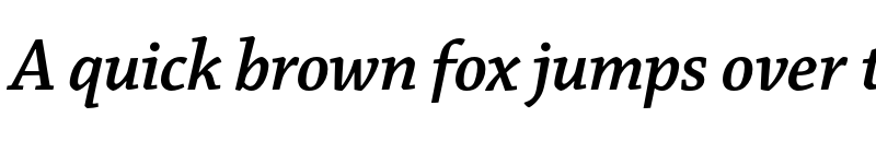 Preview of Chaparral Pro Semibold Italic Subhead