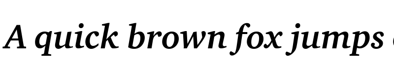 Preview of CharterITCBol Italic