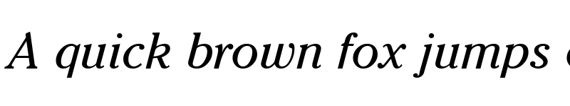 Preview of Cheltenham BookItalic