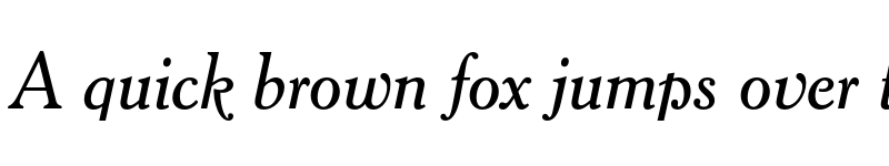 Preview of Cheltenham Italic