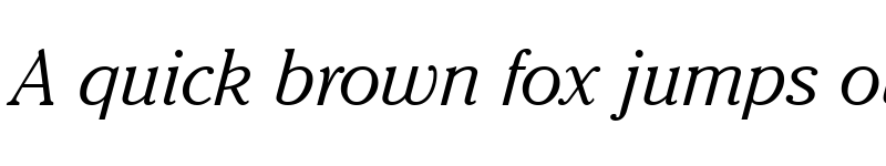 Preview of Cheltenham LightItalic