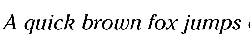 Preview of Cheltenham LT Italic