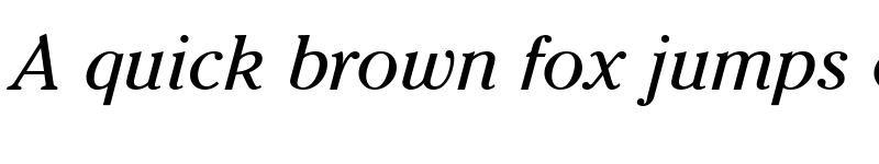 Preview of Cheltenham SSi Italic