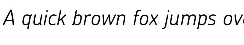 Preview of Chevin LightItalic