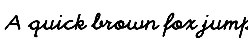 Preview of ChitownScript Bold Italic