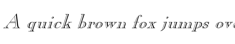 Preview of Chopin Italic