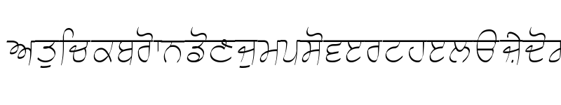 Preview of Choti Script L3 Light Light