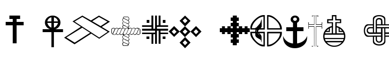 Preview of Christian Crosses III Regular