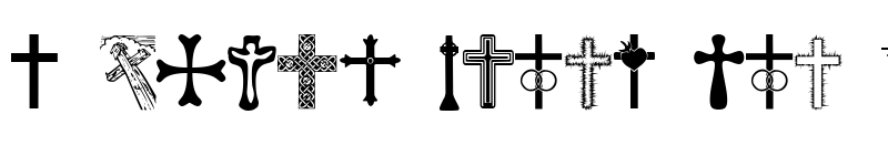 Preview of Christian Crosses Regular