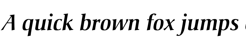 Preview of Christiana Medium Italic