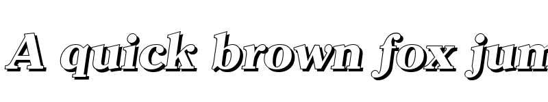 Preview of ChristianBeckerShadow-ExtraBol d-Italic