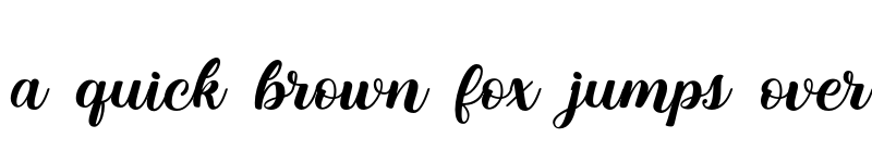 Preview of Cinnamon Peach Script Regular